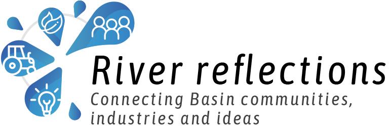 River reflections conference logo - River reflections conference. Connecting Basin communities, industries and ideas